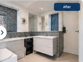 Bathroom after renovation