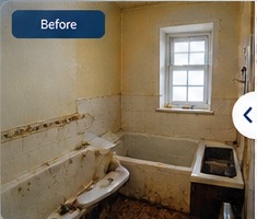 Bathroom before renovation